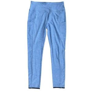 Vineyard Vines Heathered Blue Cropped Performance Legging- EUC- Small‎